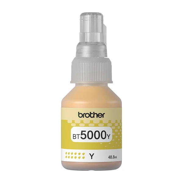 Brother兄弟牌 BT5000Y 黃色墨水
