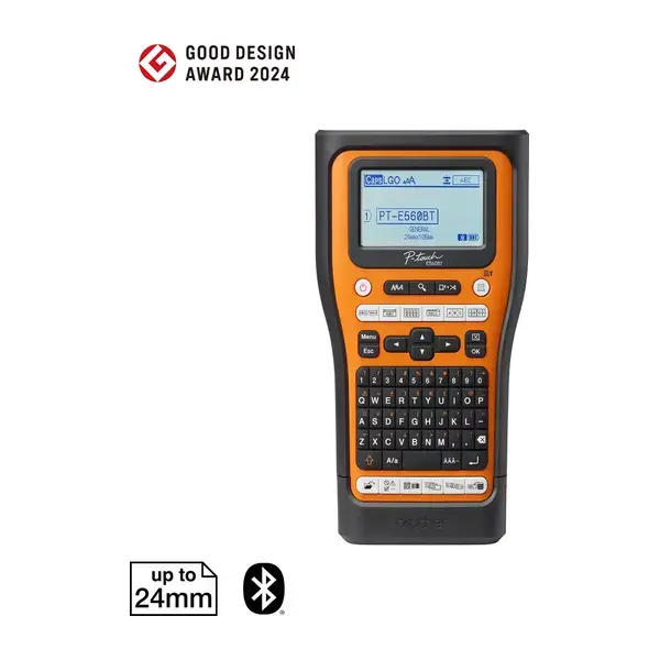 Brother兄弟牌 PT-E560BTVP 工業用手持式標籤機 (預購品，將於6月中依序出貨)