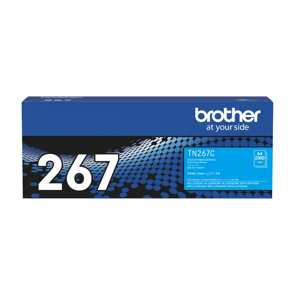 Brother兄弟牌 TN-267 C 藍色碳粉匣