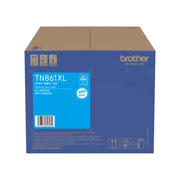 Brother兄弟牌 TN861 XLC 高容量藍色碳粉匣